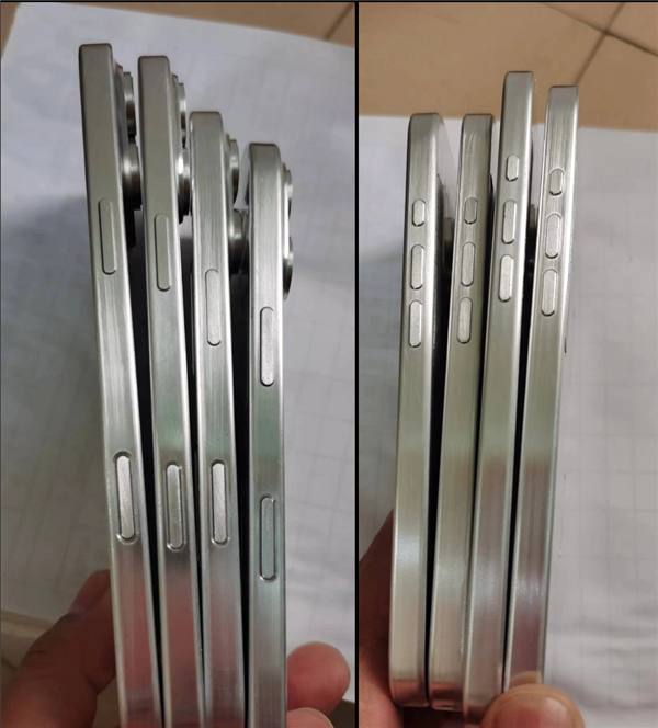 iPhone 16系列机模出炉:斜向相机排布终于换样式了