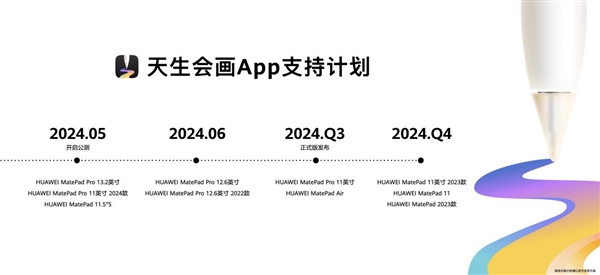 预装天生会画App解锁专业画板:华为MatePad Pro 13.2英寸新款正式发布