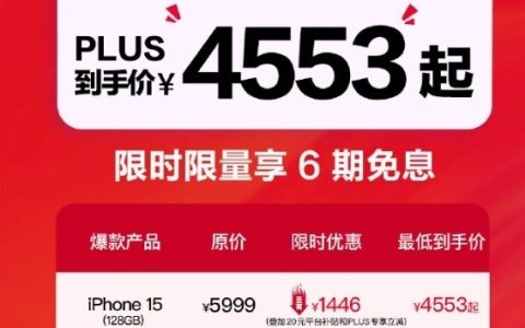 苹果iPhone 15系列降价至历史新低：市场竞争加剧