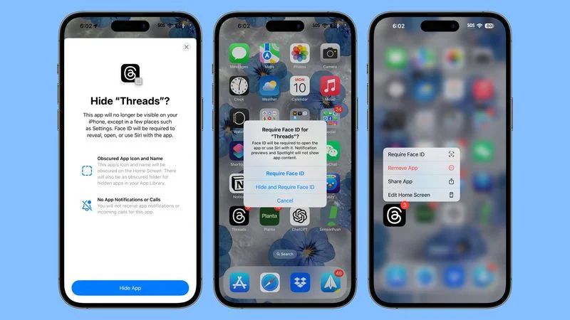 你的 iPhone 岂容他人窥探，苹果 iOS 18 新增锁定 / 隐藏 App 功能：捍卫你的私人空间