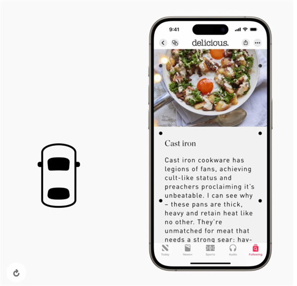 坐车玩手机的人狂喜!苹果iPhone新增防晕车功能
