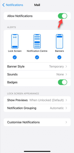 iPhone中的延迟通知:修复-7 iPhone中的延迟通知:修复-7