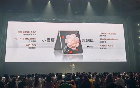外屏最大的小折叠！荣耀Magic V Flip亮相