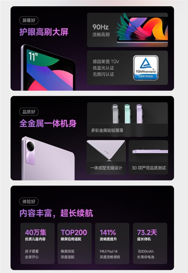 同价位板王!Redmi Pad SE到手价仅688元:搭载“神U”骁龙680