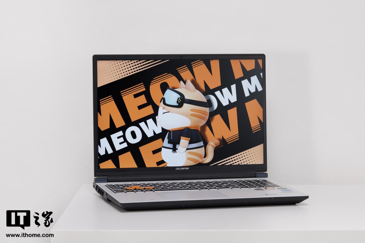 COLORFIRE 橘宝 MEOW R16 雪影白图赏，高颜值性能本，情绪价值拉满