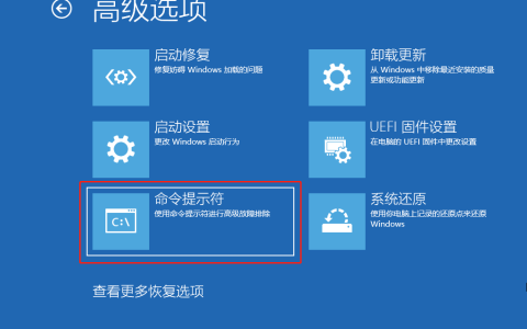 更新驱动导致蓝屏,命令提示符卸载驱动
