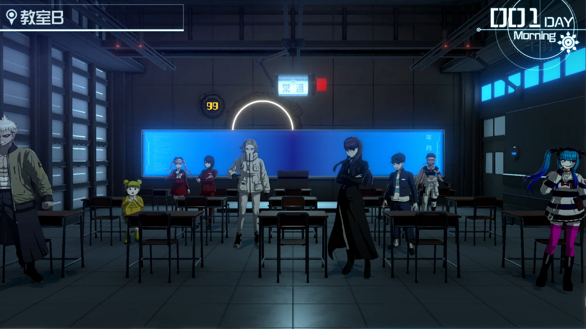 枪弹辩驳制作团队新作《百日战纪 -最终防卫学园-》决定于2025年初发售
