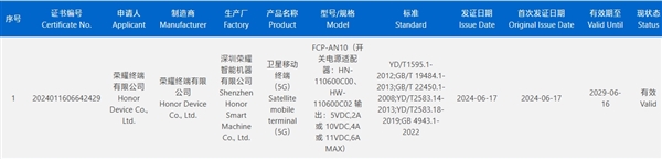 荣耀Magic V3入网:华为之外唯一支持卫星通信的折叠屏