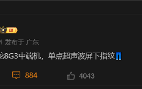 史上最强超大杯！曝iQOO Neo9S Pro+将采用单点超声波屏下指纹