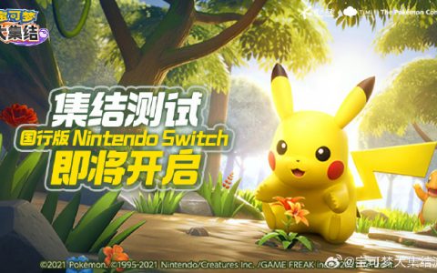 国行Switch《宝可梦大集结》即将开启测试