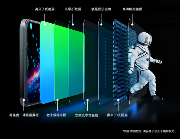 中兴首创AI裸眼3D手机!中兴远航3D开售:1499元