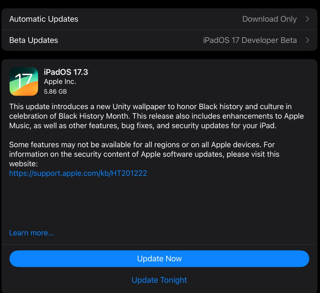 苹果 iOS / iPadOS 17.3 RC 发布：新增被盗设备保护和“团结之花”主题