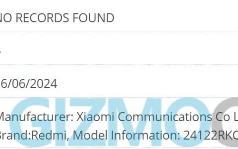 小米 Redmi K80 / Pro 手机现身 IMEI 数据库，有望采用 2K 纯直屏