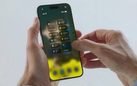 iOS18控制中心新功能