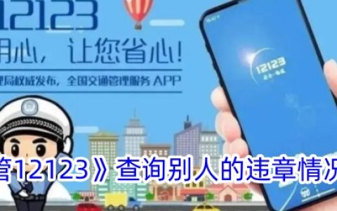 怎么在交管app查询他人违章_在交管app查看别人车辆违章步骤一览
