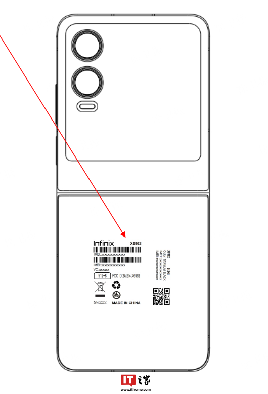 传音 infinix 品牌首款小折叠手机 zero flip 曝光:大外屏设计 + 4590mah 电池