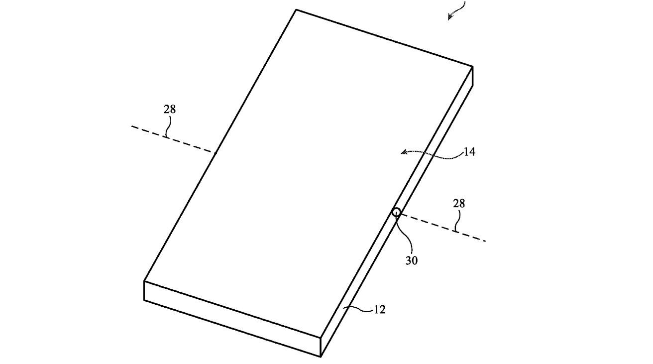 苹果专利探索提高折叠 iPhone / iPad 耐用性:玻璃折叠部分变薄、边角部分加厚