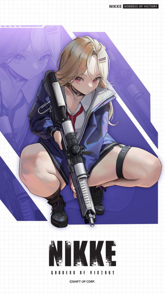 金发JK少女!《NIKKE》新SSR女神“爱因”曝光