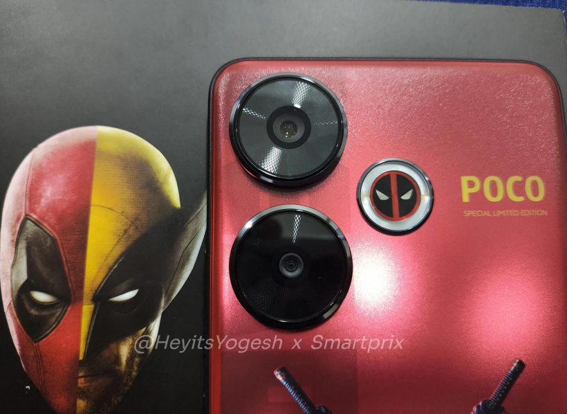 小米 POCO F6《死侍与金刚狼》联名定制版手机曝光:骁龙 8s Gen 3 处理器,7 月 26 日印度发布