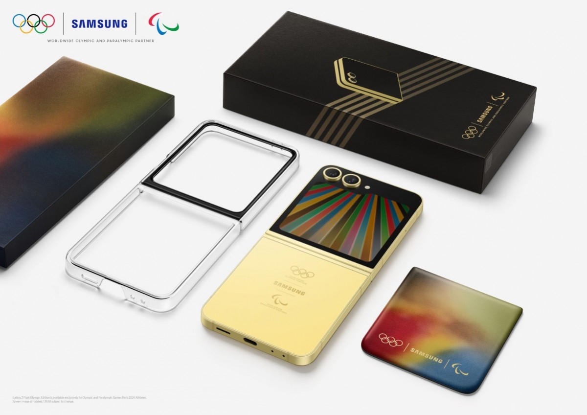 三星开始向巴黎奥运会运动员送上 galaxy z flip6 奥运版手机,100gb 流量免费用