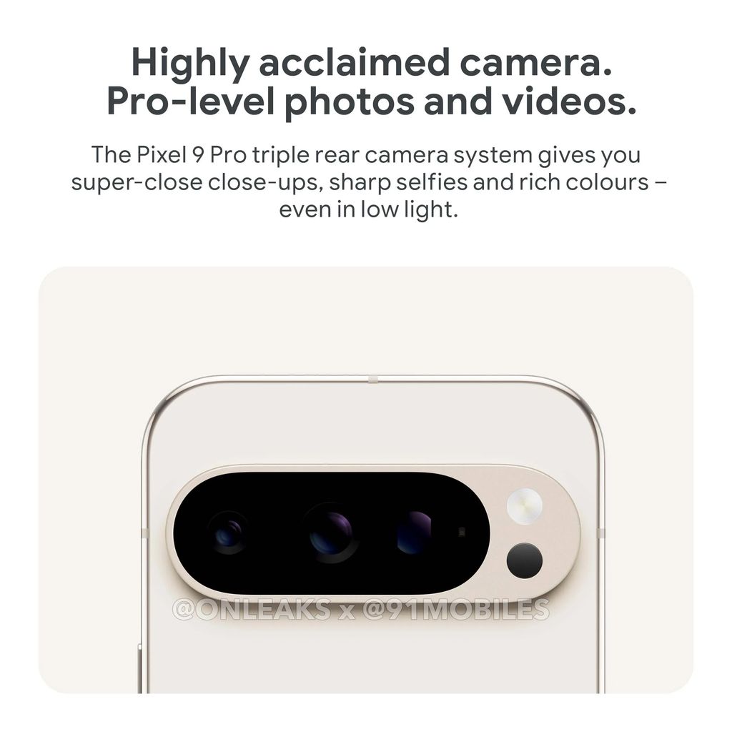 谷歌 Pixel 9 系列手机宣传物料曝光:主打 Gemini AI、12/16GB 内存、7 年安全更新