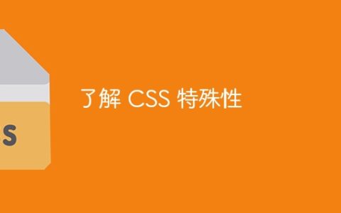了解 CSS 特殊性