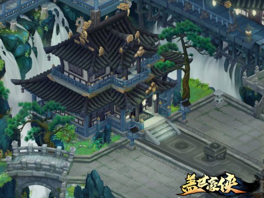 无豪侠，不武林《盖世豪侠ol》欣赏唯美清新国风回合制