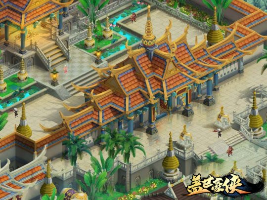 无豪侠,不武林《盖世豪侠ol》欣赏唯美清新国风回合制