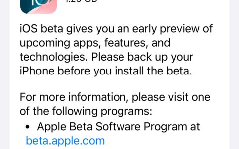 苹果 iOS 18 和 iPadOS 18 公测版 Beta 2 更新发布