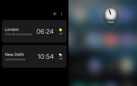 三星 One UI 7 时钟应用 APK 文件曝光：优化图标等细节、新增小部件样式
