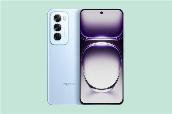 首款能发实况照片的安卓机!oppo reno12晨雾蓝首销:2499元起