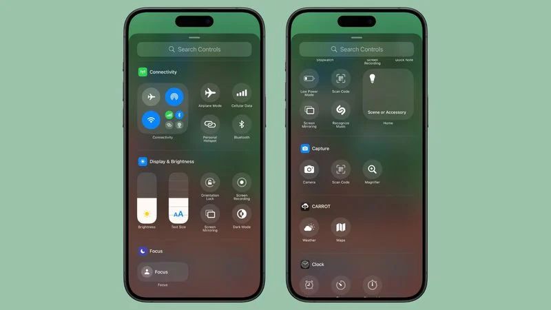 苹果 iOS / iPadOS 18 开发者预览版 Beta 6 发布，优化照片、控制中心、深色模式