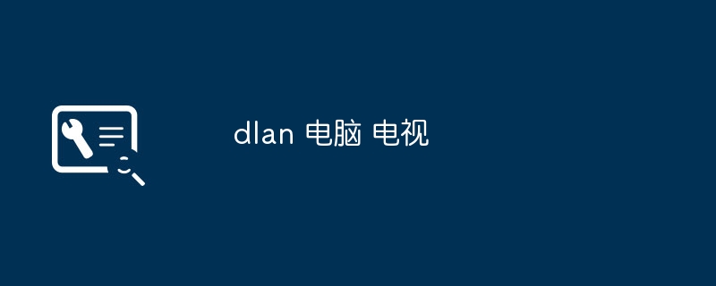 dlan 电脑 电视