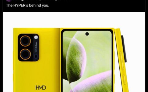 HMD Hyper 手机曝光：正面诺基亚 N9 外观，搭骁龙 6 Gen 1 + 8GB RAM