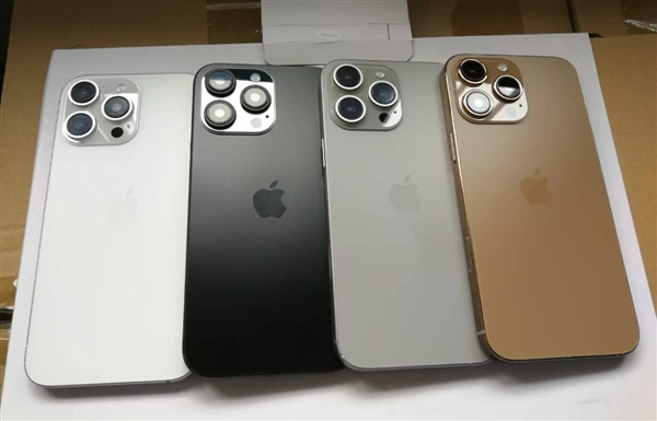 苹果iphone 16 pro max外观揭晓:共四款配色 全新古铜色取代蓝色