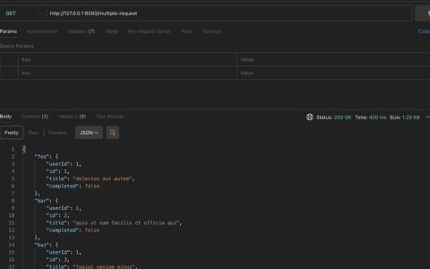 Laravel 中的多个 API 与 HTTP 请求