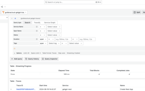 NestJS + Opentelemetry（Grafana 云）