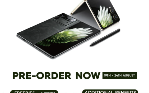 传音 Tecno Phantom V Fold2 / Flip2 折叠屏手机外观公布，换装矩形相机模组