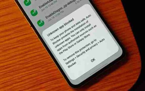 三星Galaxy Z Fold6、Flip6手机默认已阻止侧载App