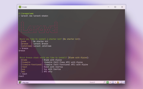 使用 Laravel + React 安装 Shadcn/ui❤️