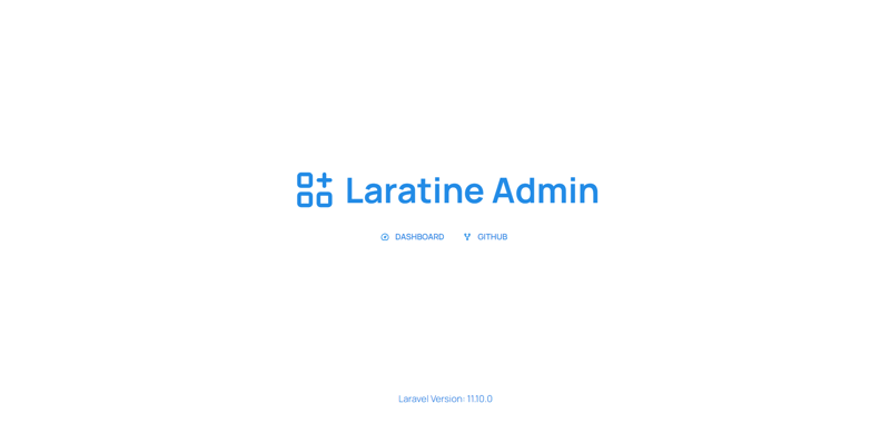 LaratineAdmin – 一个简单的 Laravel/InertaReact 仪表板