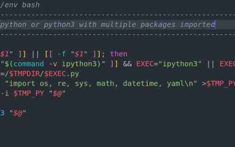 如何使用预先导入的包启动 python 或 ipython