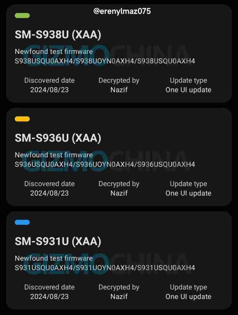 预装one ui 7,三星galaxy s25系列手机首次现身ota服务器