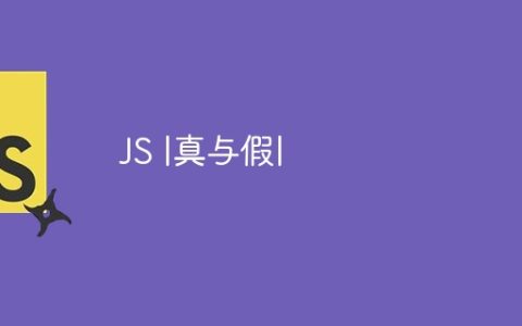 JS |真与假|
