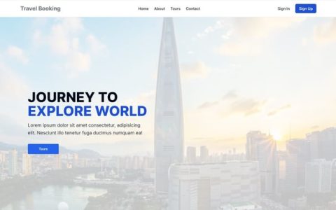 使用 Nextjs Prisma、TailwindCSS 和 Next Auth 进行旅行预订