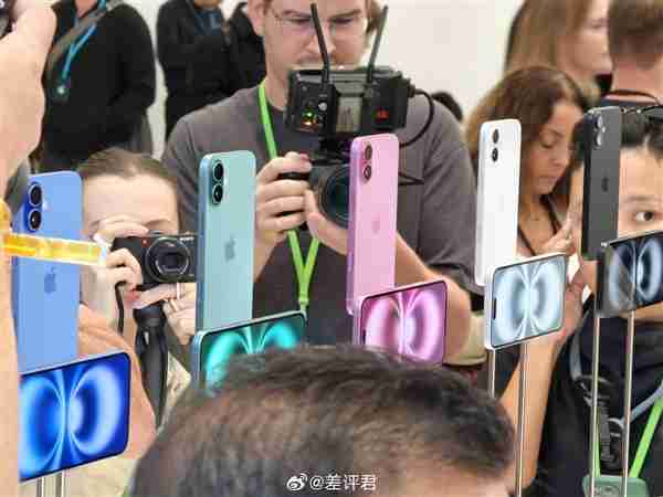 iPhone 16全系5种颜色实拍:你看中哪个?