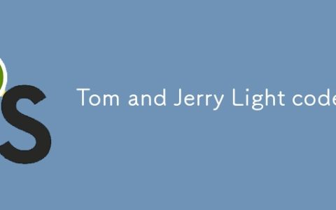 Tom and Jerry Light code