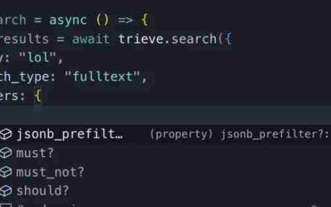推出用于 AI 搜索和 RAG 的 JS/TS SDK