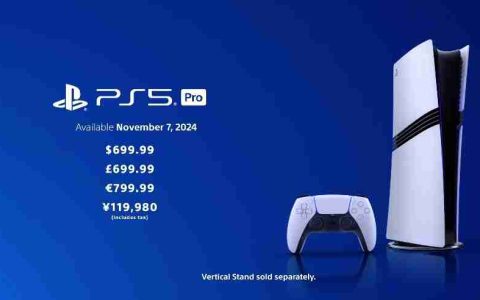 索尼 PS5 Pro 游戏机发布：700 美元
