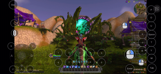 魔兽世界地心之战第一赛季开启,GameViewer远程助你随时随地手机玩魔兽世界